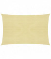 Sunshade Sail 160 g/m² Beige 3x4.5 m HDPE