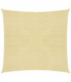 Sunshade Sail 160 g/m² Beige 4.5x4.5 m HDPE
