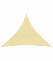 Sunshade Sail 160 g/m² Beige 4.5x4.5x4.5 m HDPE