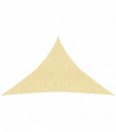 Sunshade Sail 160 g/m² Beige 5x5x6 m HDPE