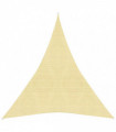 Sunshade Sail 160 g/m² Beige 5x6x6 m HDPE