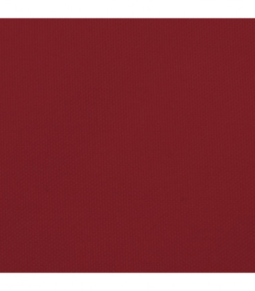 Sunshade Sail Oxford Fabric Rectangular 2x3.5 m Red