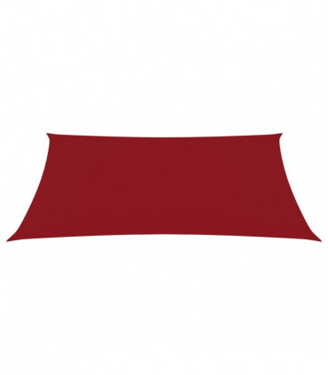 Sunshade Sail Oxford Fabric Rectangular 2x3.5 m Red