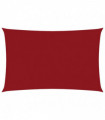 Sunshade Sail Oxford Fabric Rectangular 2x5 m Red
