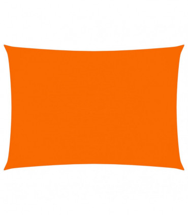 Sunshade Sail Oxford Fabric Rectangular 3x4.5 m Orange