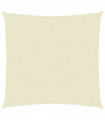 Sunshade Sail Oxford Fabric Square 3x3 m Cream