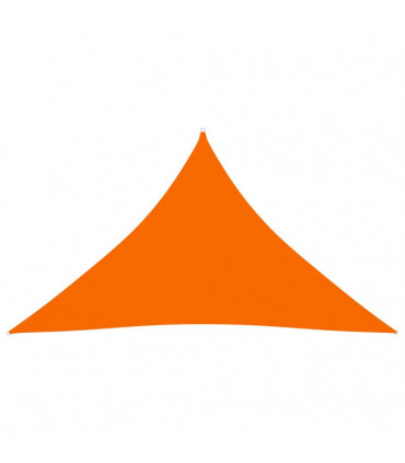 Sunshade Sail Oxford Fabric Triangular 4x4x5.8 m Orange