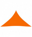 Sunshade Sail Oxford Fabric Triangular 4x4x5.8 m Orange
