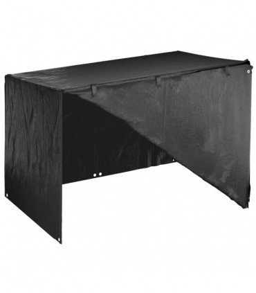 vidaXL Swing Bench Covers 2 pcs 12 Eyelets 215x150x130/150 cm Polyethylene