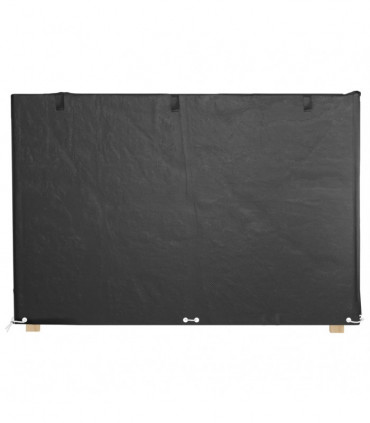 vidaXL Swing Bench Covers 2 pcs 12 Eyelets 215x150x130/150 cm Polyethylene