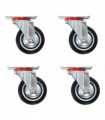 Swivel Casters 4 pcs 75 mm