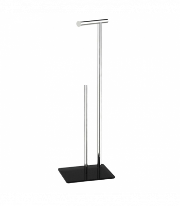 TOILLET ROLL HOLDER & STORER GLASS BASE