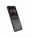 TTfone TT660 Flip Big Button Mobile with O2 Pay As You Go SIM, USB C Cable