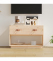 TV Cabinet 90x40x60 cm Solid Wood Pine