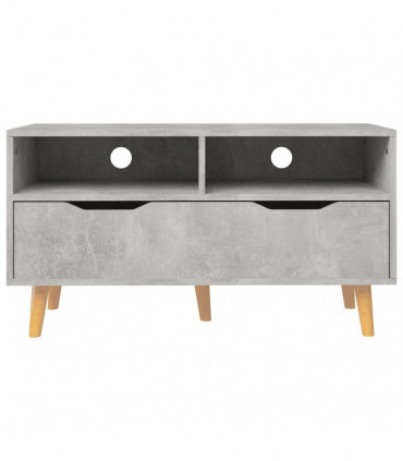 TV Cabinet Concrete Grey 90x40x48.5 cm Engineered Wood