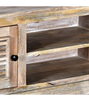 TV Cabinet Solid Mango Wood