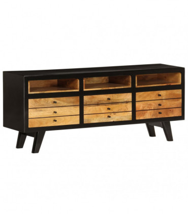 TV Cabinet Solid Mango Wood 120x30x50 cm
