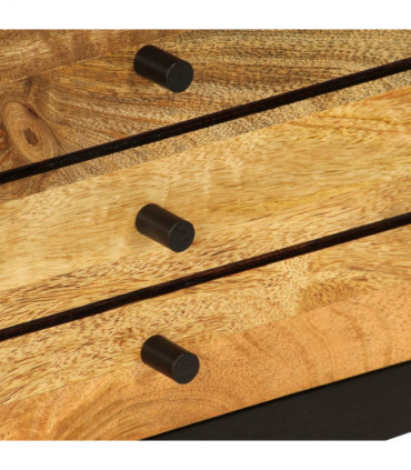 TV Cabinet Solid Mango Wood 120x30x50 cm