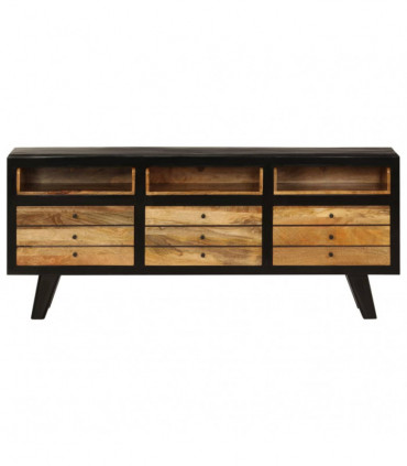 TV Cabinet Solid Mango Wood 120x30x50 cm