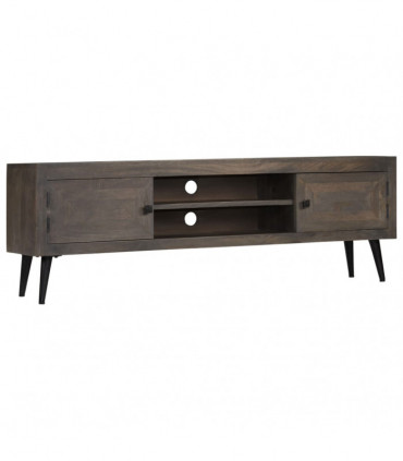 TV Cabinet Solid Mango Wood 140x30x45 cm