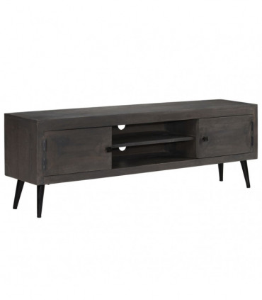 TV Cabinet Solid Mango Wood 140x30x45 cm