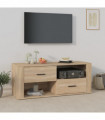 TV Cabinet Sonoma Oak 100x35x40 cm Engineered Wood