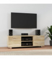 TV Cabinet Sonoma Oak 120x40.5x35 cm Engineered Wood