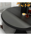Table Protector Matte Ø 110 cm 2 mm PVC