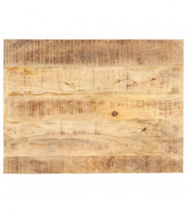 Table Top Solid Mango Wood 15-16 mm 90x70 cm
