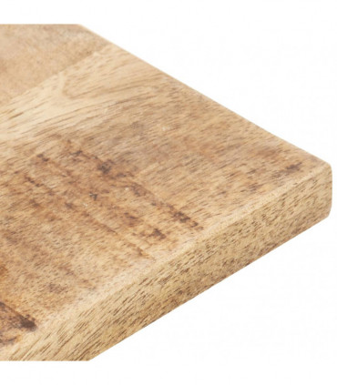 Table Top Solid Mango Wood 15-16 mm 90x70 cm