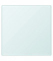 Table Top Transparent 40x40 cm Tempered Glass