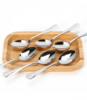 Vinsani 6pcs SS Tea Spoons 1010091