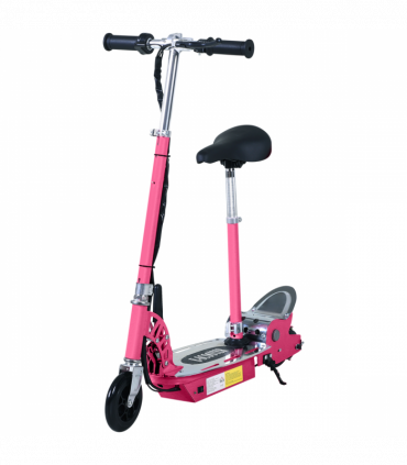 Teen Foldable Electric Scooter Electric Battery 120W w/ Brake Kickstand HOMCOM