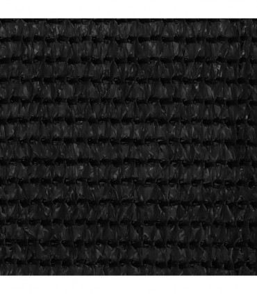 Tent Carpet 400x400 cm Black HDPE