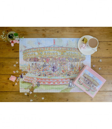 The Cat Carousel 1000 Piece Jigsaw