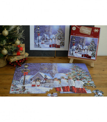 The Christmas Choir 500 Piece Jigsaw Puzzle