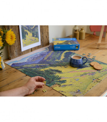The Kien Valley with the Bluemlisalp Massif - National Gallery 1000 Piece Jigsaw Puzzle