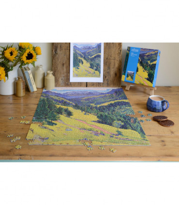 The Kien Valley with the Bluemlisalp Massif - National Gallery 1000 Piece Jigsaw Puzzle