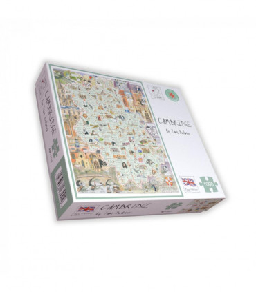 Tim Bulmer 'Map of Cambridge 1000 Piece Jigsaw Puzzle'