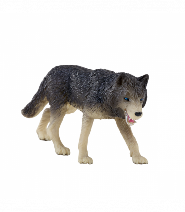 Timber Wolf Toy  Realistic Wildlife Animal Figurine