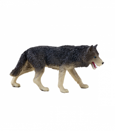 Timber Wolf Toy  Realistic Wildlife Animal Figurine