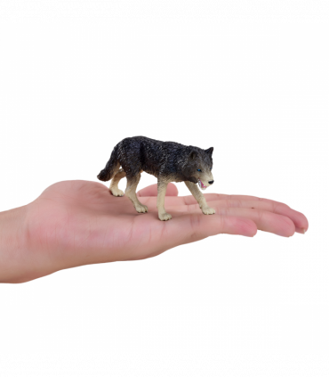 Timber Wolf Toy  Realistic Wildlife Animal Figurine