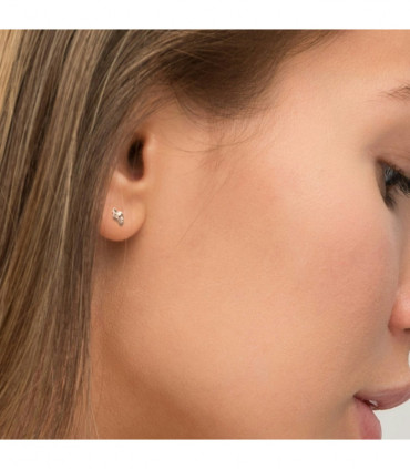 Tiny Knot Stud Earrings