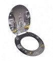 Toilet Seat with MDF Lid New York Design