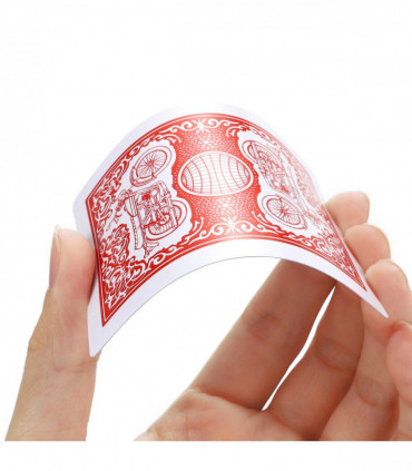 Vinsani Traditional Motorbike Poker Casino Plastic Coated Playing Cards 6 Decks