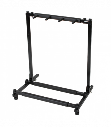 Triple Folding Multiple Guitar Holder Rack Stand