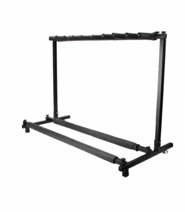 Triple Folding Multiple Guitar Holder Rack Stand