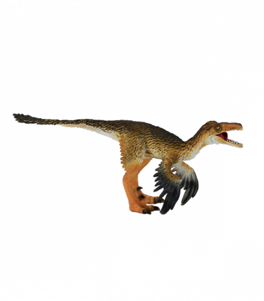 Troodon with Articulated Jaw  Realistic Dinosaur Figure