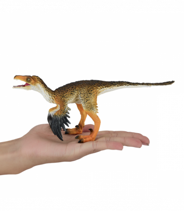 Troodon with Articulated Jaw  Realistic Dinosaur Figure
