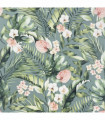 Tropical Floral Sea Blue sw12